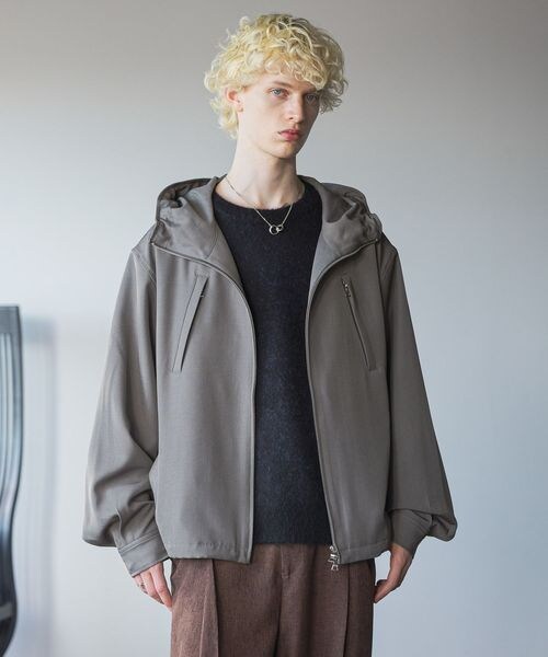 HARE（ハレ）の「ルーズラインフードブルゾン（）」 - WEAR