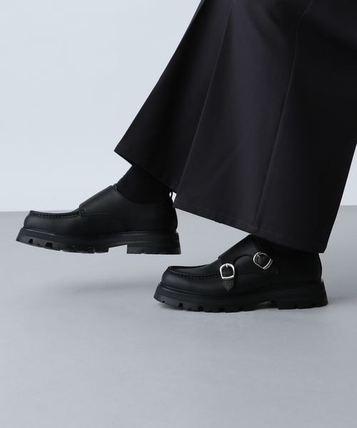 HARE（ハレ）の「ラギットソールダブルモンクシューズ（）」 - WEAR