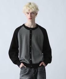 HARE（ハレ）の「ハイショクラインクルーネックカーディガン（トップス）」