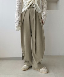 apres jour（アプレジュール）の「ウエストデザインカーブパンツ（フォーマルスーツ/小物）」