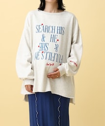 LEPSIM（レプシィム）の「マタニティ／裏毛ロゴ刺繍スウェット（その他）」