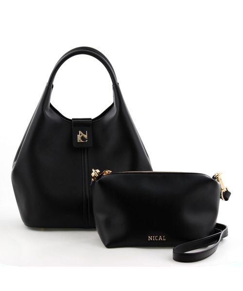 NICAL（ニカル）の「ラウンドバッグ / 554183（バッグ・ブラック 01/アイボリー 22/キャメル 82・FREE）」の19枚目の写真