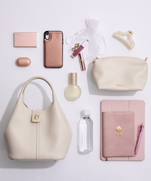 NICAL（ニカル）の「ラウンドバッグ / 554183（バッグ・ブラック 01/アイボリー 22/キャメル 82・FREE）」の5枚目の写真