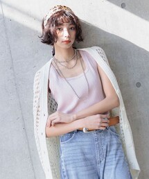 PAGEBOY（ページボーイ）の「スクエアネックタンク ≪マシンウォッシャブル・新色追加≫（その他）」