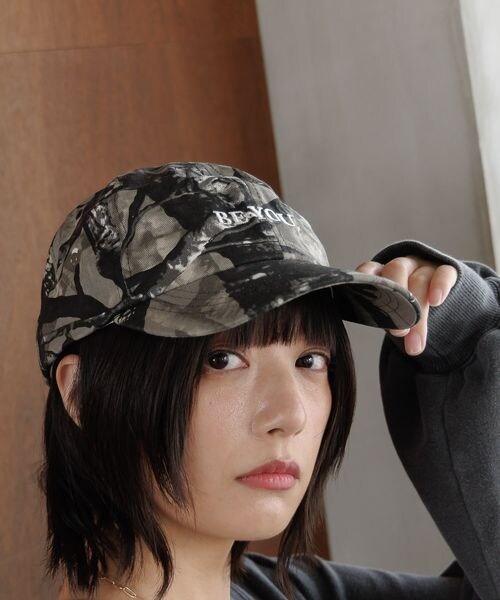 PAGEBOY（ページボーイ）の「アソートロゴキャップ（帽子・オフホワイト05/ブラック09/リアルツリー15・FREE）」の3枚目の写真