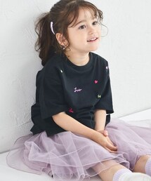 pairmanon（ペアマノン）の「サマーファンクション カラフル 刺繍 Tシャツ（トップス）」