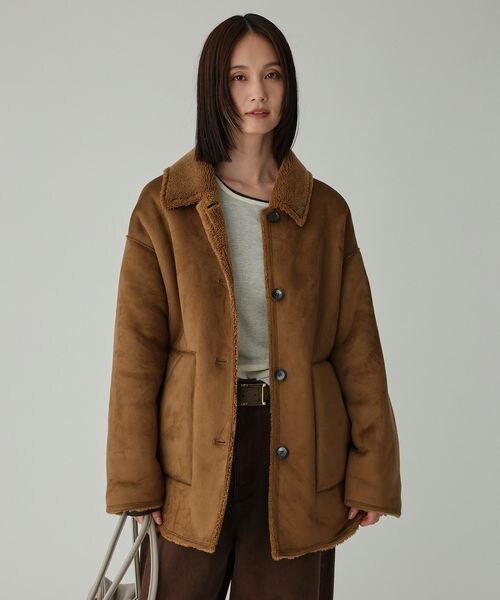 BABYLONE（バビロン）の「リバーシブルムートンジャケット（）」 - WEAR