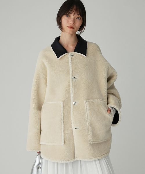 BABYLONE（バビロン）の「リバーシブルムートンジャケット（）」 - WEAR