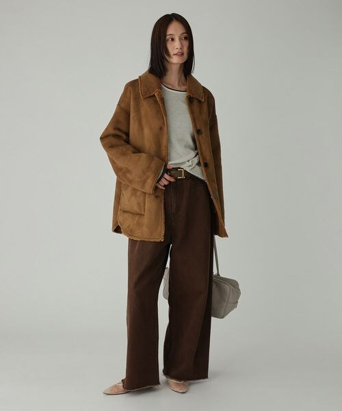 BABYLONE（バビロン）の「リバーシブルムートンジャケット（）」 - WEAR