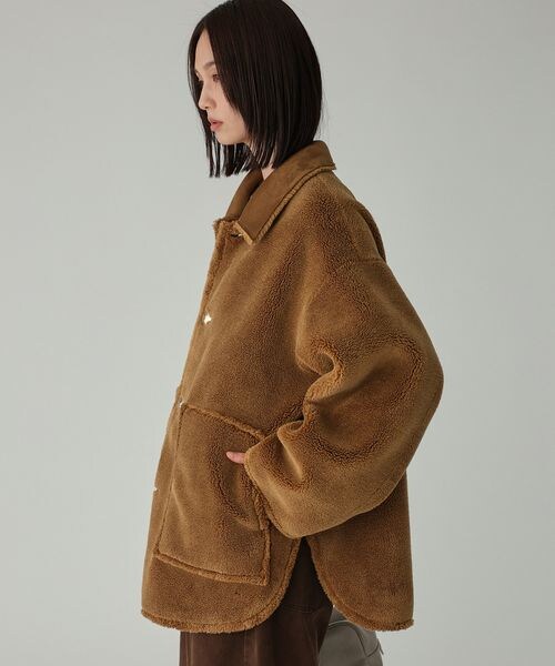 BABYLONE（バビロン）の「リバーシブルムートンジャケット（）」 - WEAR