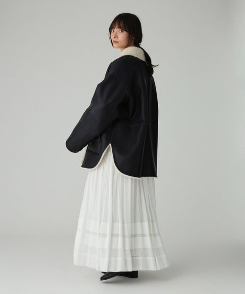 BABYLONE（バビロン）の「リバーシブルムートンジャケット（）」 - WEAR