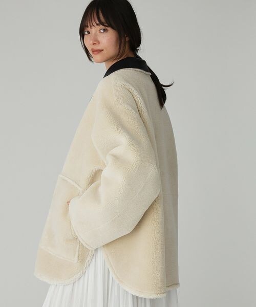BABYLONE（バビロン）の「リバーシブルムートンジャケット（）」 - WEAR
