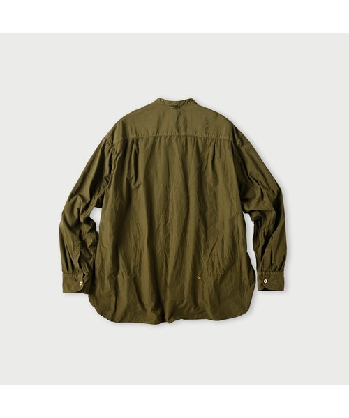 45R（フォーティファイブアール）の「コンパクトダンプの908オーシャン馬風シャツ（再び）（その他・レディース・02-シロ/12-ベージュ/62-カーキ/75-ネイビー・02-S/04-L）」の5枚目の写真