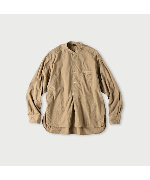 45R（フォーティファイブアール）の「コンパクトダンプの908オーシャン馬風シャツ（再び）（その他・レディース・02-シロ/12-ベージュ/62-カーキ/75-ネイビー・02-S/04-L）」の2枚目の写真