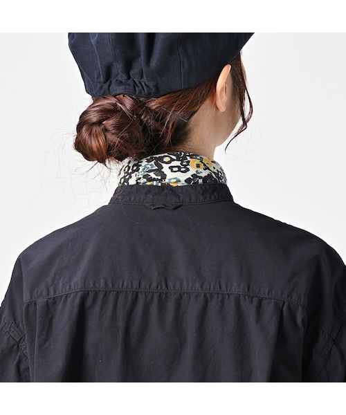 45R（フォーティファイブアール）の「コンパクトダンプの908オーシャン馬風シャツ（再び）（その他・レディース・02-シロ/12-ベージュ/62-カーキ/75-ネイビー・02-S/04-L）」の16枚目の写真