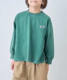 CIAOPANIC TYPY | 【KIDS】【FOX×TYPY】ピグメント加工ワンポイントロンTEE(Tシャツ/カットソー)