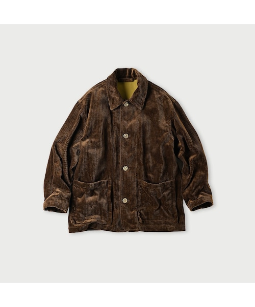 45R（フォーティファイブアール）の「ウールアルパカ縮絨コート