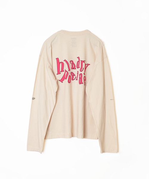 HOLIDAY×Peate SUPER FINE L/S T-SHIRT（INITIAL）