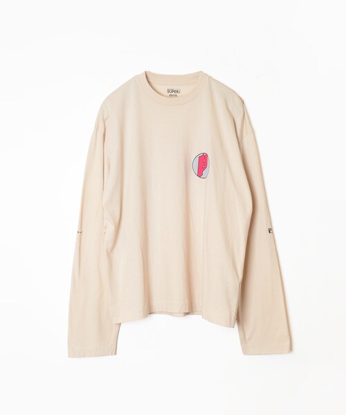 HOLIDAY×Peate SUPER FINE L/S T-SHIRT（INITIAL）