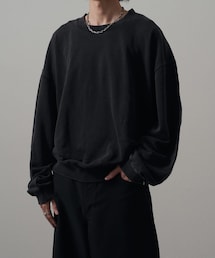 Lui's（ルイス）の「<Lui's ONE>スノーウォッシュスウェットクルー（Tシャツ/カットソー）」