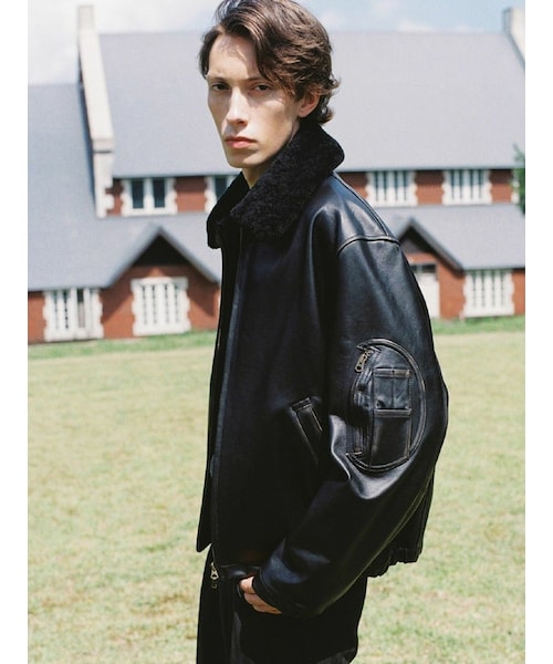 【LIDNM】SUPER SOFT SHEEP SUEDE ZIP LIDNM（リドム）の「SUPER SOFT SHEEP SUEDE ZIP（ブルゾン