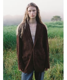 LIDNM | Goat Suede Tailored Jacket(テーラードジャケット)