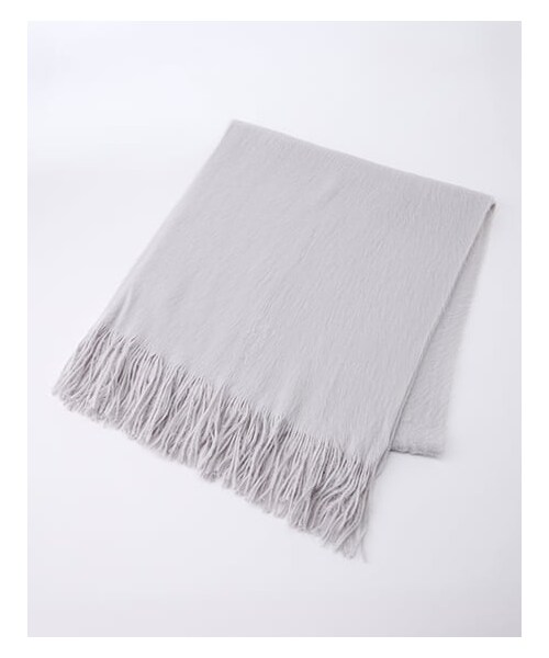 INGNI（イング）の「シャギーストール（その他・レディース・ｵﾌﾎﾜｲﾄ/ｸﾞﾚｰ/ﾋﾟﾝｸ/ｻｯｸｽ・-）」の4枚目の写真