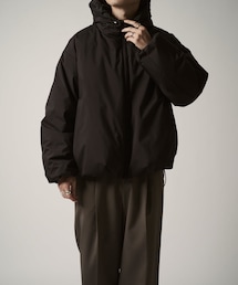 Lui's | フードダウンブルゾン(ダウンジャケット/コート)