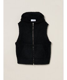 three dots（スリードッツ）の「フェザーウール ベスト（その他）」