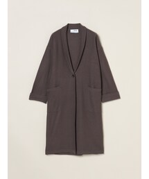 three dots（スリードッツ）の「フェルトセーター コートカーディガン（その他）」