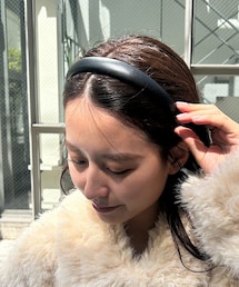 Kastane | 【fiw.】レザーカチューシャ(カチューシャ)