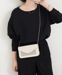 russet（ラシット）の「バイカラーレザーウォレットショルダー（その他・レディース）」