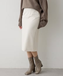 Whim Gazette（ウィムガゼット）の「ダブルクロスタイトスカート（スカート・レディース）」