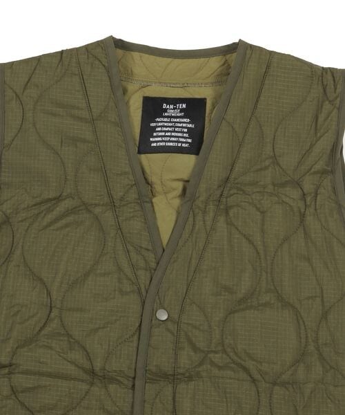 BAYFLOW（ベイフロー）の「[収納袋付き] コンフリーライトベスト（その他・レディース・ブラック19/カーキ78・ONESIZE）」の8枚目の写真