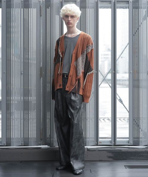 HARE（ハレ）の「ハイショクステッチニットカーディガン（）」 - WEAR
