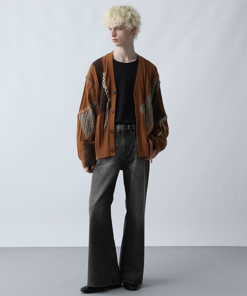 HARE（ハレ）の「ハイショクステッチニットカーディガン（）」 - WEAR