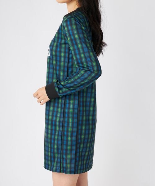 Kappa（カッパ）の「サッカーシャツ ワンピース（ワンピース/ドレス・ブラック21/チェック43・S/M/L）」の20枚目の写真
