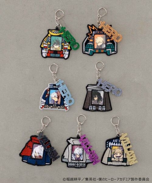 LOWRYS FARM（ローリーズファーム）の「ユニフォームキーホルダー（アクセサリー・緑谷出久(01)/爆豪勝己(02)/轟焦凍(03)/死柄木弔(04)/トガヒミコ(05)/荼毘(06)/相澤消太(07)・FREE）」の9枚目の写真