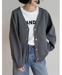 Re:EDIT（リエディ）の「メタルボタンドルマンニットカーディガン - トップス通販 | 人気レディースファッション - Re:EDIT（リエディ）（その他）」