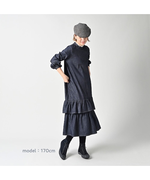 45R（フォーティファイブアール）の「45プチデニムのティアードフリル