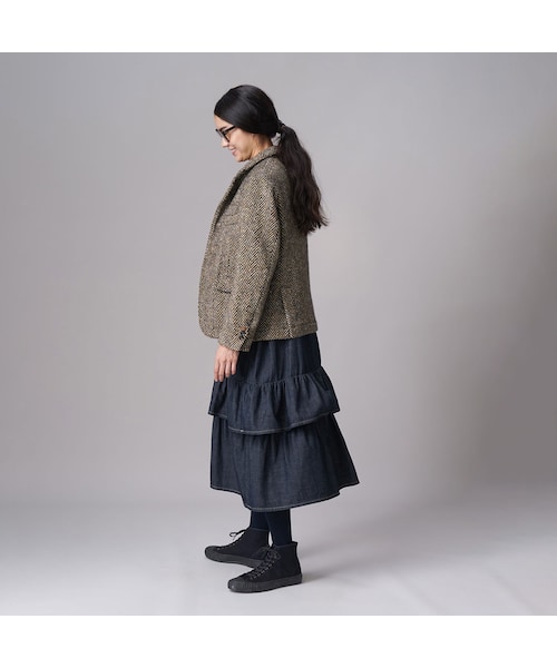 45R（フォーティファイブアール）の「45プチデニムのティアードフリル