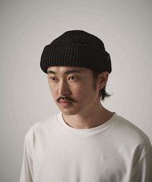 Lui's | hand knitting/fisherman(ニットキャップ/ビーニー)