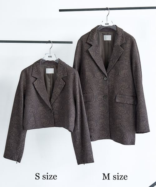 HARE（ハレ）の「VINTAGEジャガード2WAYジャケット（）」 - WEAR