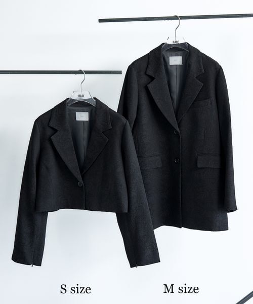 HARE（ハレ）の「VINTAGEジャガード2WAYジャケット（）」 - WEAR