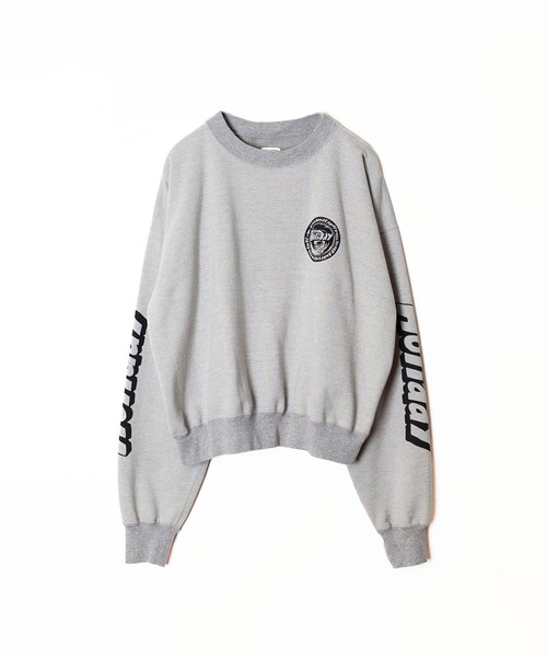 POLYCON SWEAT CREW-NECK TOPS（EN ROUTE）