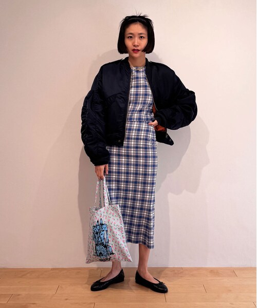 HOLIDAY（ホリデイ）の「CHECK PUFF SLEEVE BLOUSE（）」 - WEAR