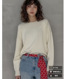 Re:EDIT（リエディ）の「選べるネックスウェットニットトップス - トップス通販 | 人気レディースファッション - Re:EDIT（リエディ）（その他）」