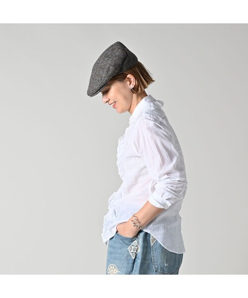 45R（フォーティファイブアール）の「インドカディのチュールフリルブラウス（その他・レディース・02-シロ・02-M/03-L）」の5枚目の写真