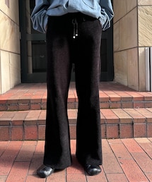 CIAOPANIC TYPY | 【PON企画】スタイルアップモールニットフレアパンツ(パンツ)