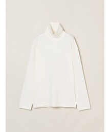 three dots（スリードッツ）の「コットンウール タートルネック（その他）」